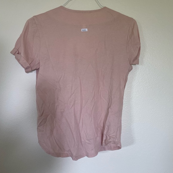 Short Sleeve V-Neck Button Down Top - Picture 5 of 6